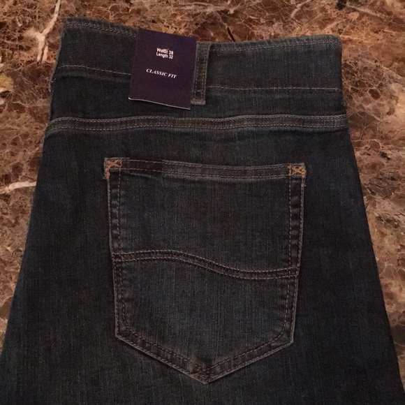 Classic Fit Men’s 38x32 Lee Blue Jeans - Picture 3 of 5